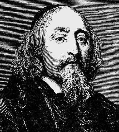 Portrait of Comenius, the father of modern education